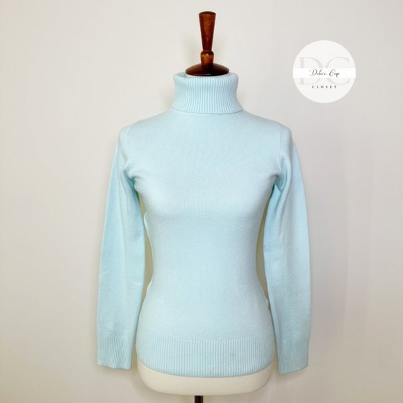 French Connection Turtleneck Teal Color Size M - Picture 1 of 7
